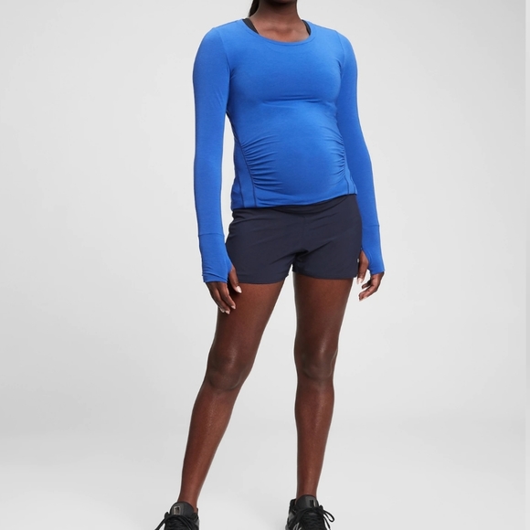 GAP Pants - GAP Maternity Navy Blue Shorts Sz 6R